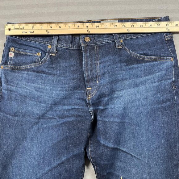 AG Adriano Goldschmied Jeans Mens 36 The Graduate Tailored Leg Denim 360 USA - Picture 7 of 16